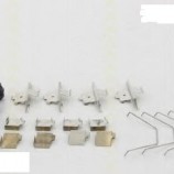 Комплект зажимных пластин с пружинками на передние колодки GH - Дубликат - Мазда96 - интернет магазин запчастей для Мазда в Екатеринбурге